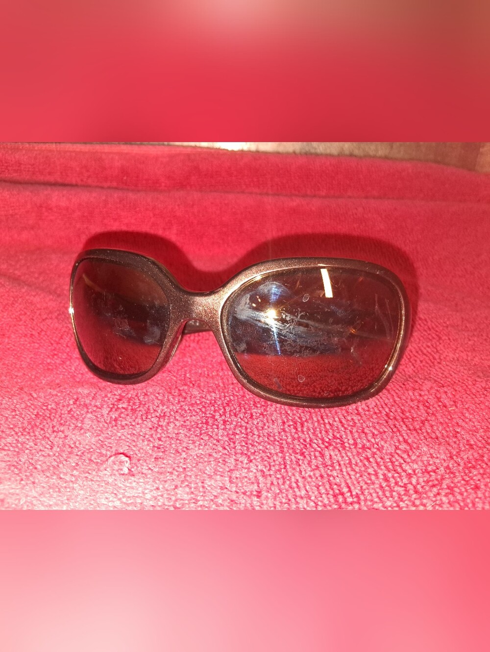 Oakley 9198-14 "Pulse" Brown Shine Sunglasse Womens